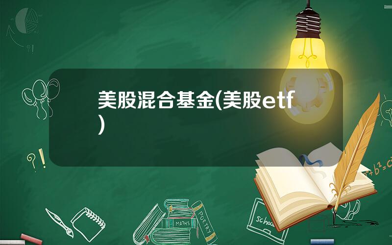 美股混合基金(美股etf)